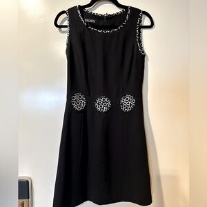 Escada Margrethe Ley Black Sleeveless Mini Dress